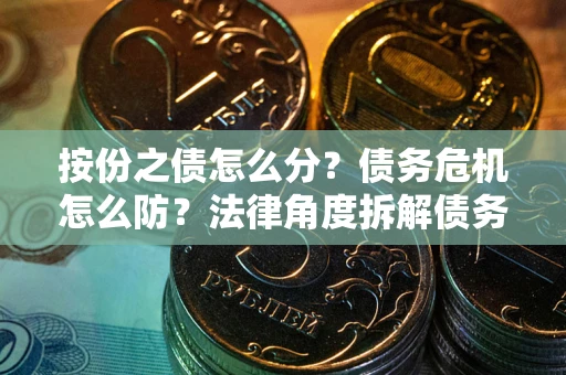 济南按份之债怎么分？债务危机怎么防？法律角度拆解债务分配与风险自保指南