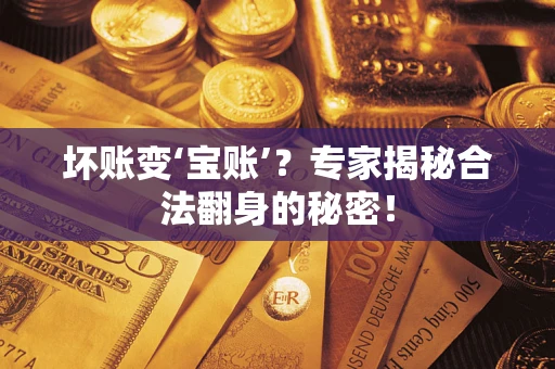 济南坏账变‘宝账’？专家揭秘合法翻身的秘密！