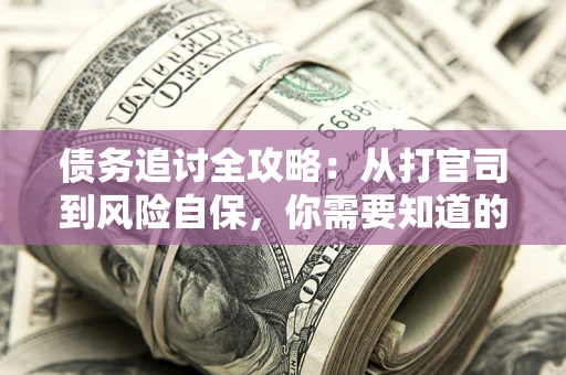 济南债务追讨全攻略：从打官司到风险自保，你需要知道的法律智慧